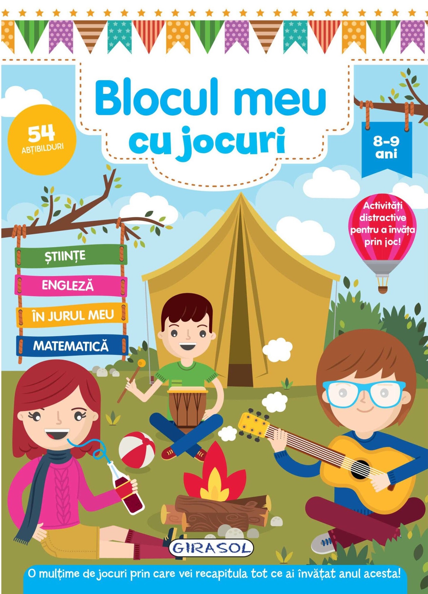 Blocul meu cu jocuri. 8-9 ani |