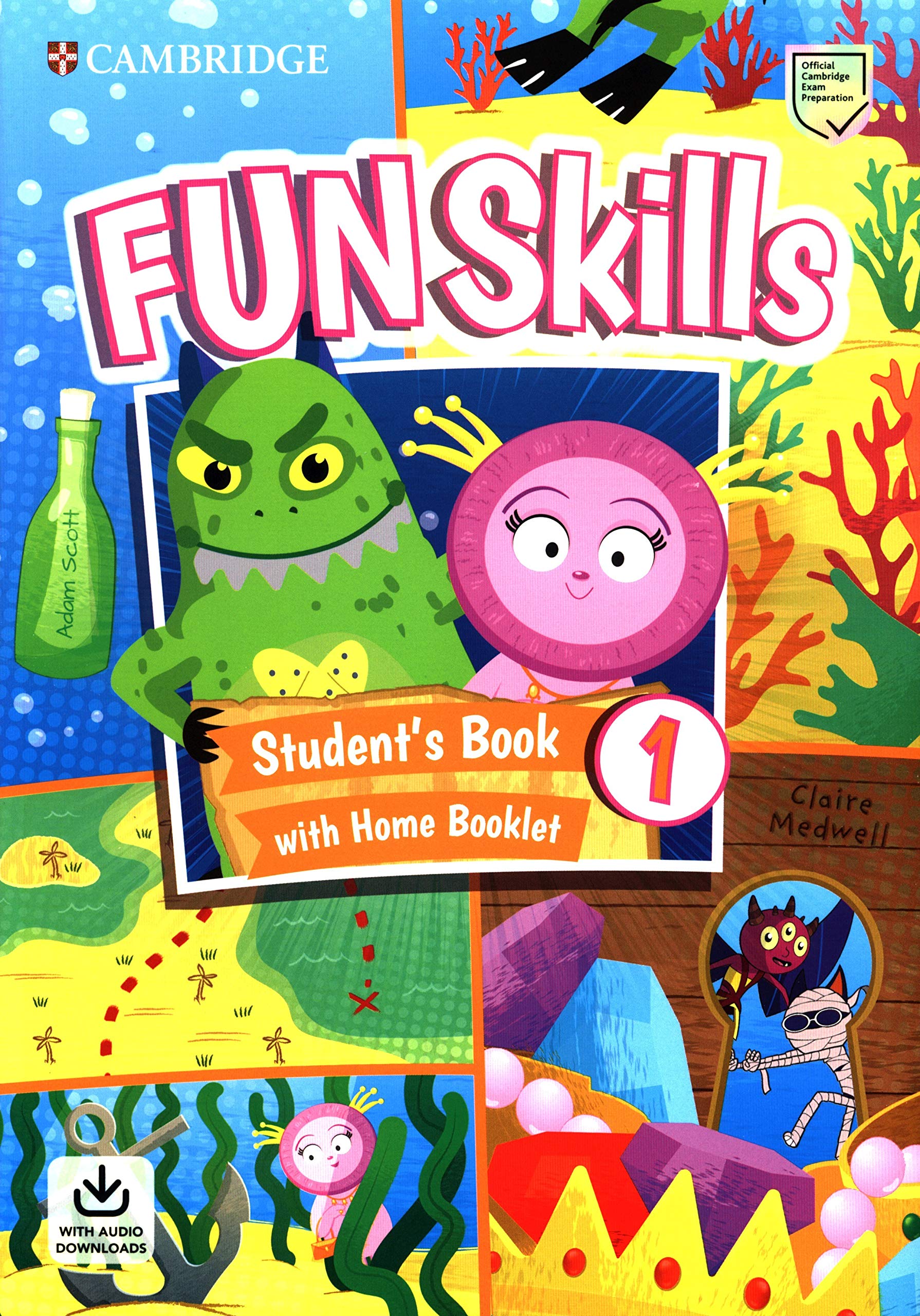Fun Skills Level 1 Student's Book with Home Booklet | Adam Scott, Claire Medwell