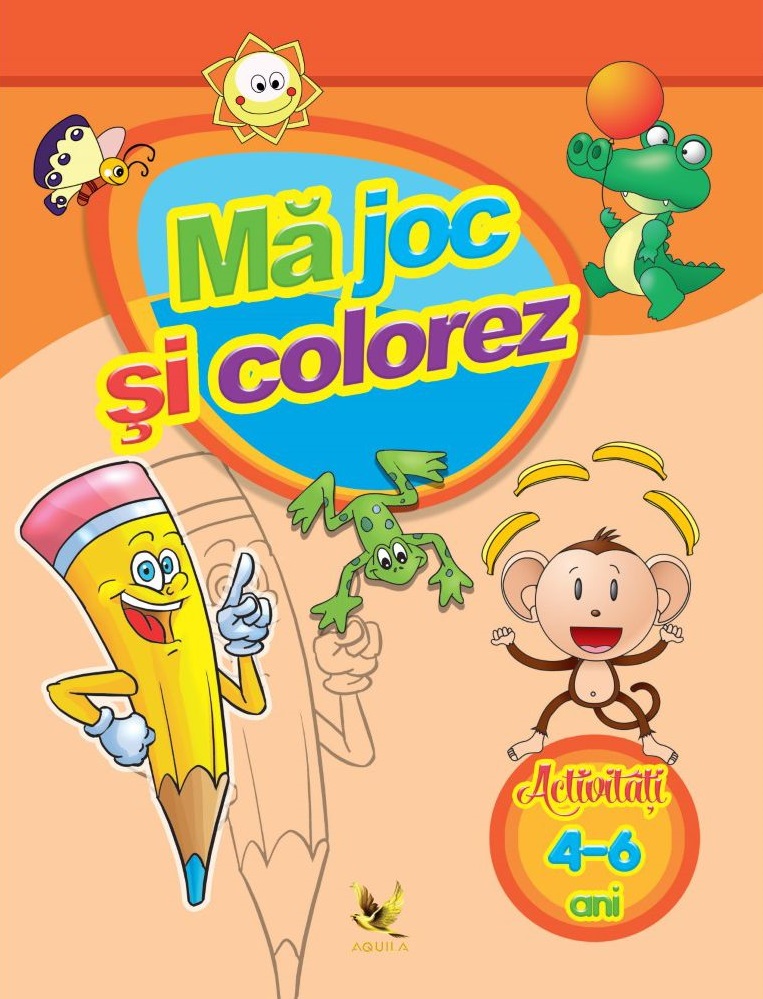 Ma joc si colorez 4-6 ani |