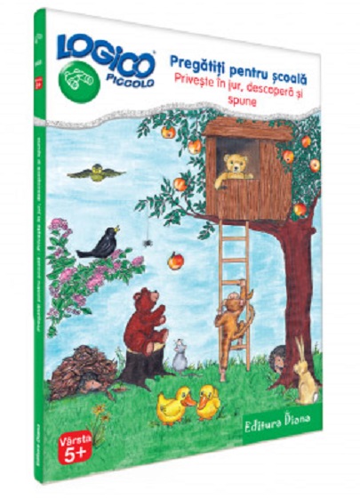 Mapa Logico - Pregatiti pentru scoala. Priveste in jur, descopera si spune |